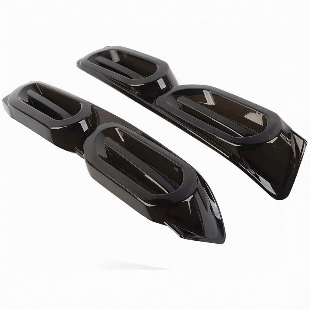 SMOKE BLACK REAR TAIL LIGHT TRIM COVERS - CHEVROLET CAMARO (2019–PRESENT)