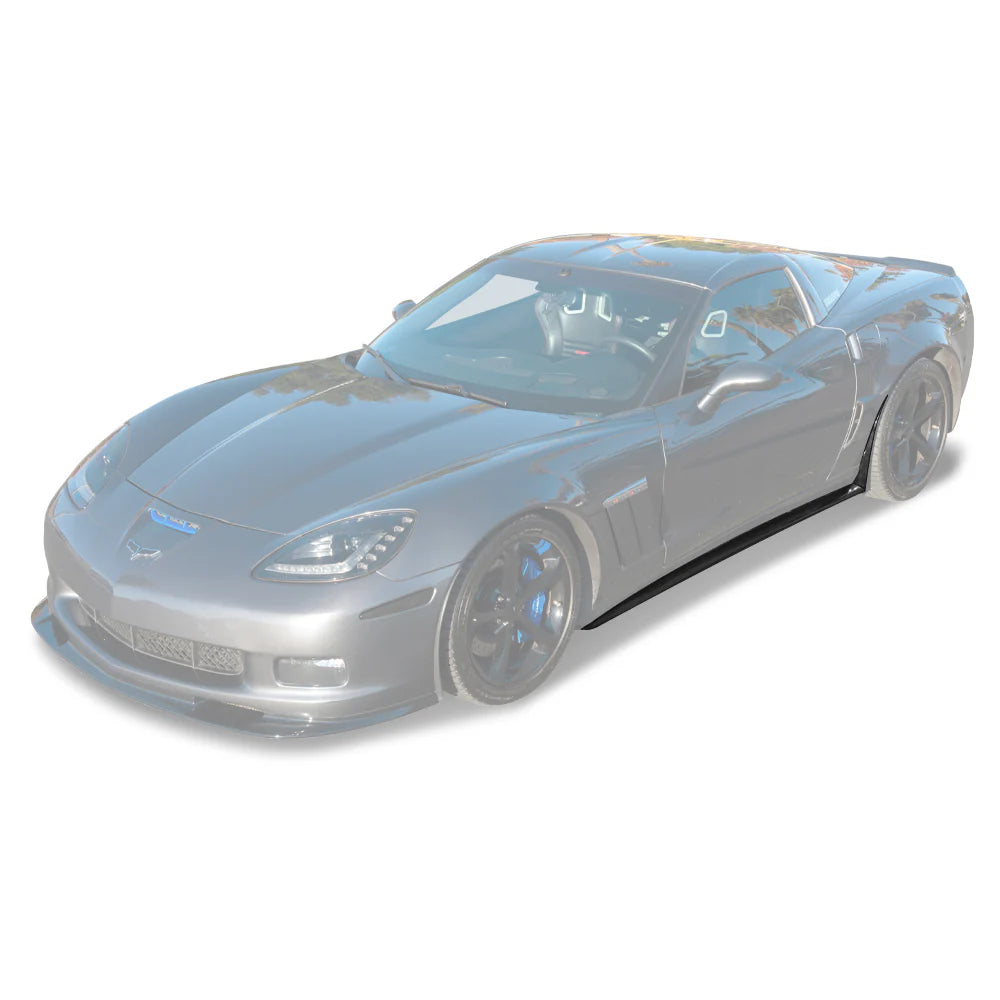 SIDE SKIRTS ROCKER PANELS - CORVETTE C6 GRAND SPORT / Z06 / ZR1