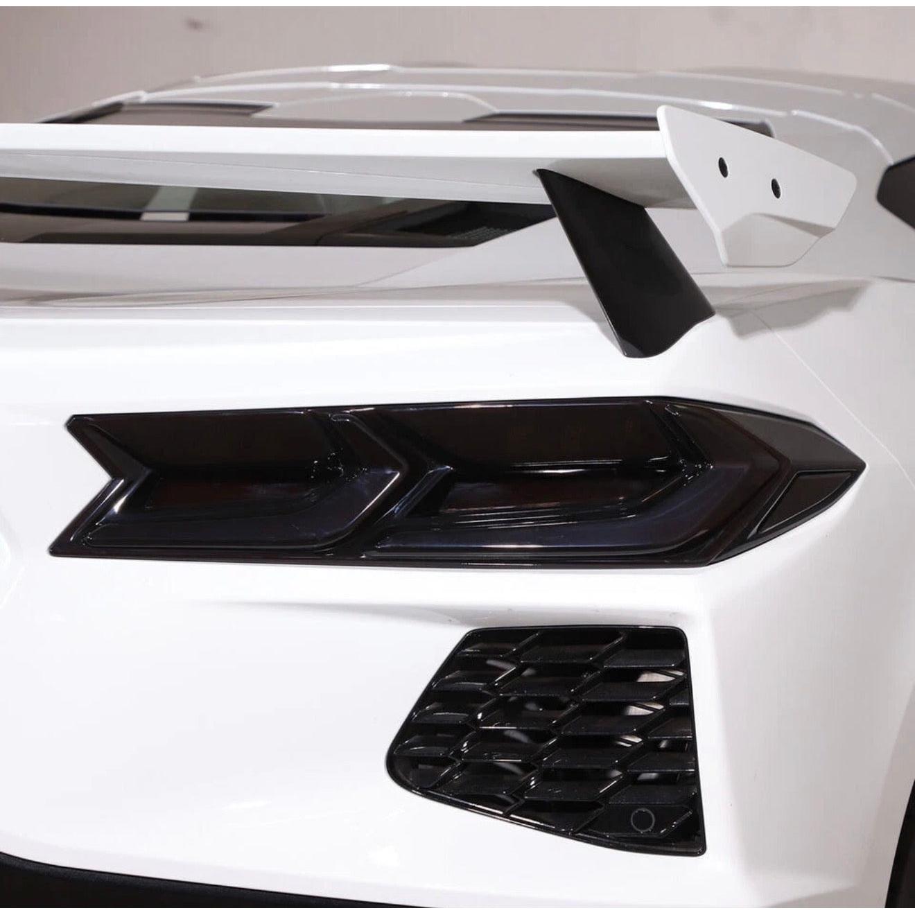 Chevrolet Corvette C8 Tinted Tail Light Covers