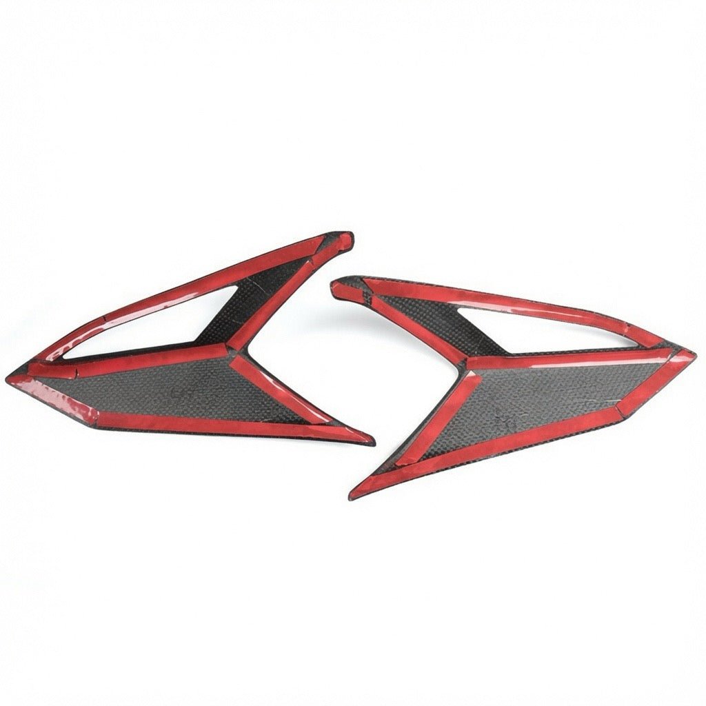 Chevrolet Corvette C8 Carbon Fiber Tail Light Side Frame Covers