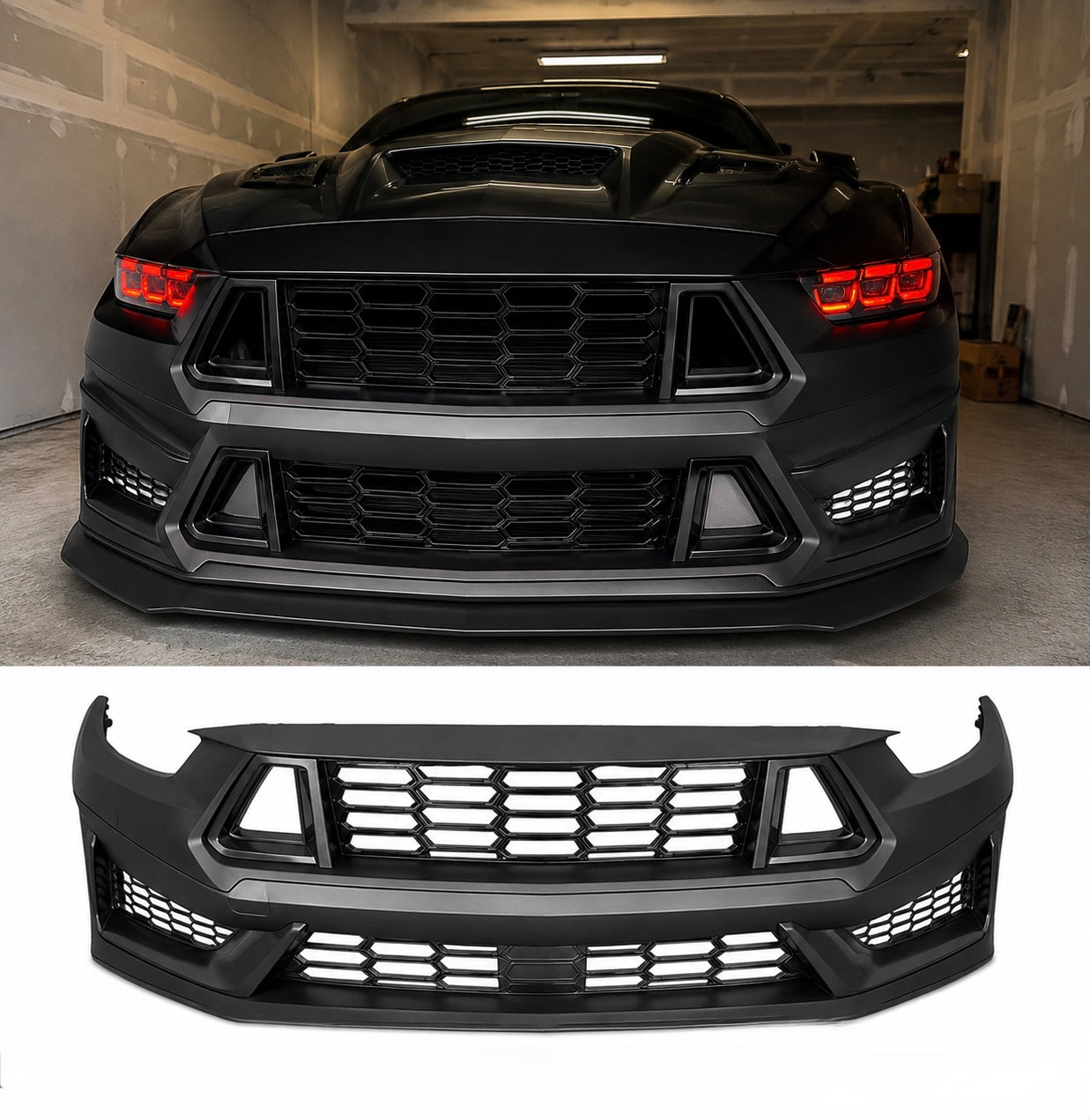 DARK HORSE STYLE FRONT BUMPER KIT - FORD MUSTANG (2015–2017)