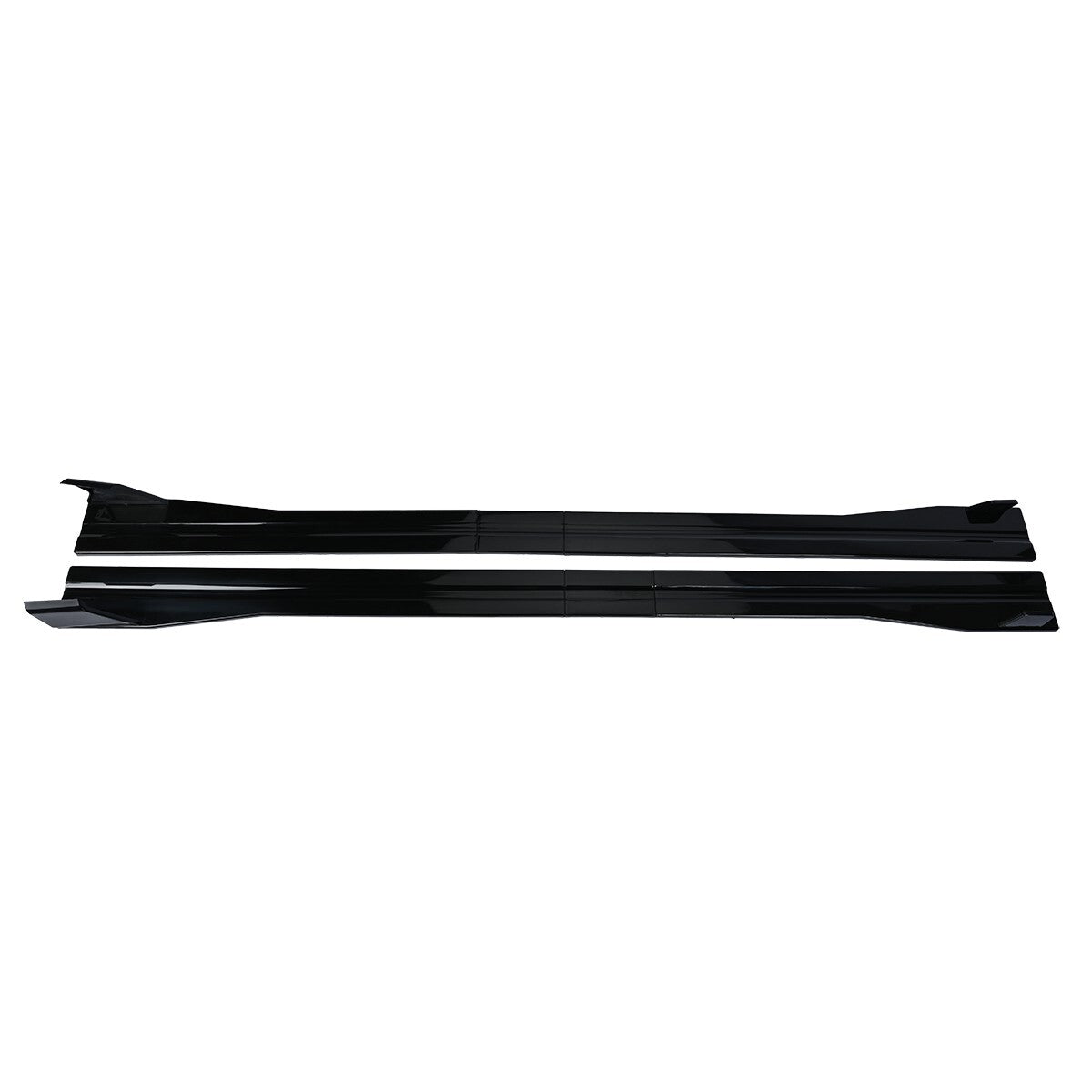 GT350 Style Gloss Black Side Skirts – Ford Mustang (2010–2014)