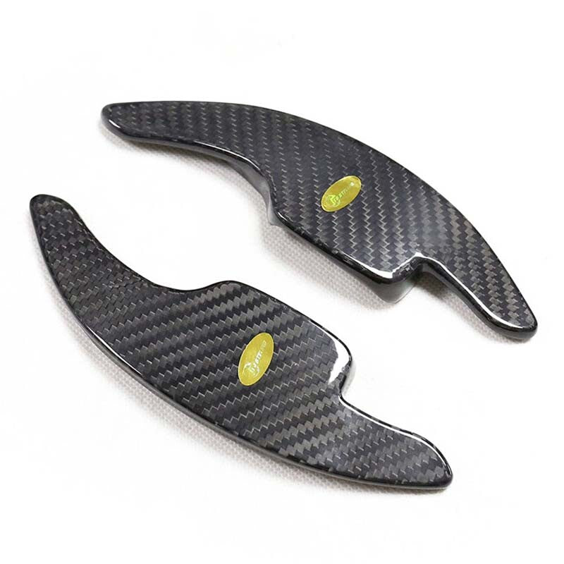 CARBON FIBER STEERING WHEEL SHIFT PADDLE COVERS - CHEVROLET CAMARO (2016–2019)