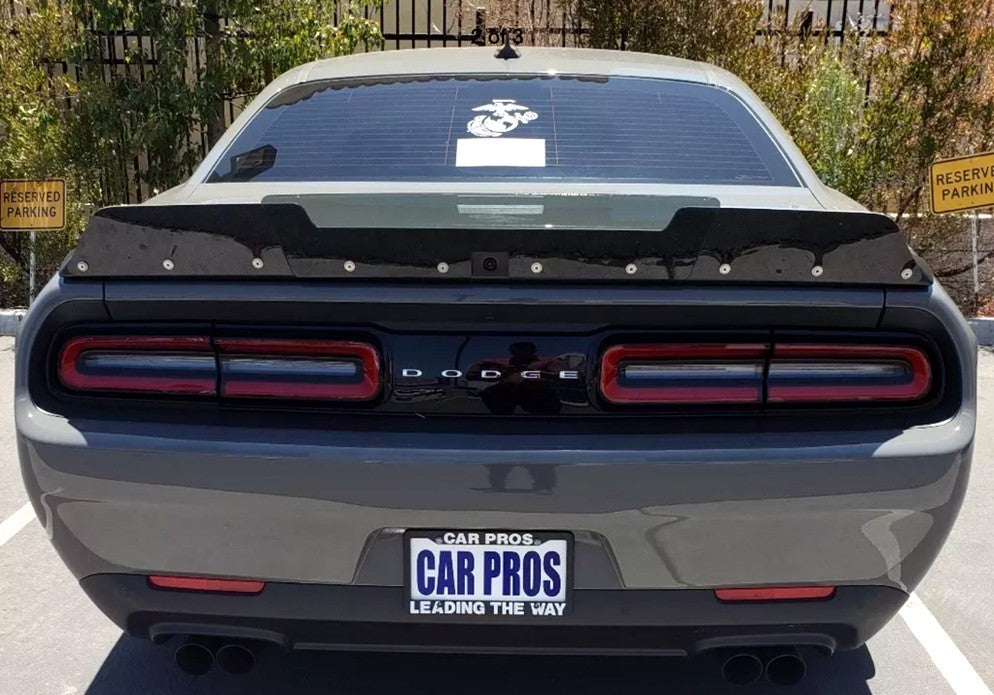 Hellcat Style Wickerbill Trunk Wing Spoiler – Dodge Challenger (2015–2023)