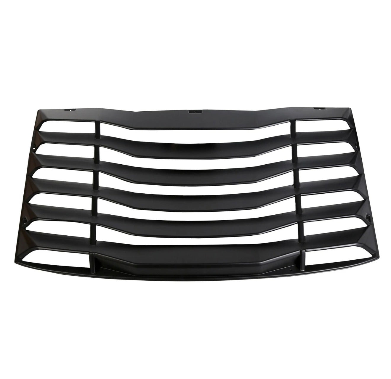 MATTE BLACK REAR WINDOW LOUVER SUN SHADE COVER - CHEVROLET CAMARO (2016–2023)