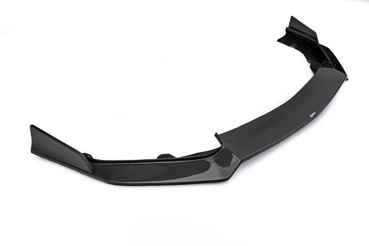 SPEEDFORM REAL CARBON FIBER FRONT LIP SPLITTER EXTENSION - FORD MUSTANG GT / ECOBOOST (2024+)