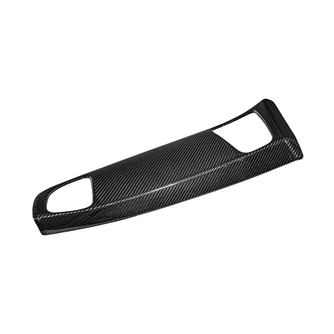 DRY CARBON FIBER PASSENGER-SIDE DASH AIR DUCT VENT PANEL COVER - CHEVROLET CORVETTE C7 (2014–2019)