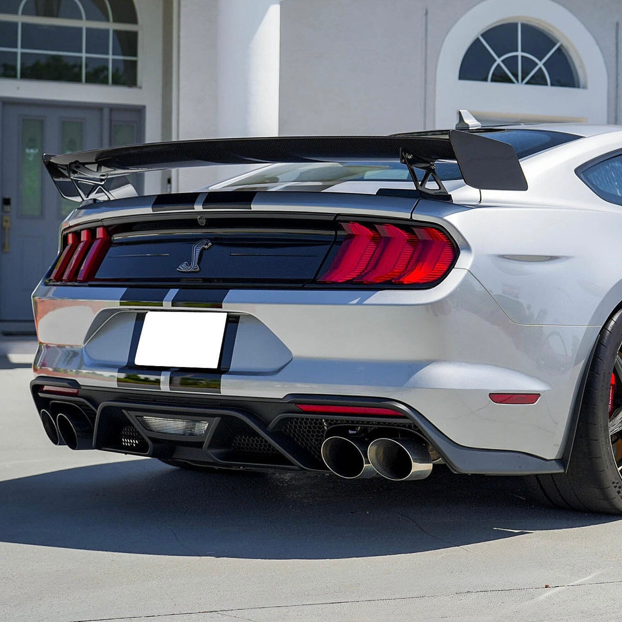 AAD CARBON FIBER TRACK PACK REAR WING SPOILER - FORD MUSTANG (2015–2023)