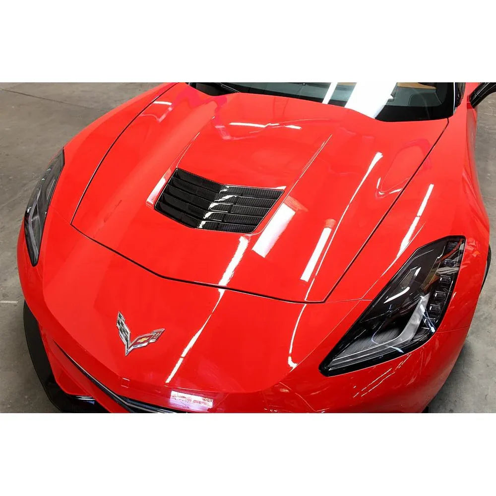 AAD CARBON FIBER HOOD VENT (OEM REPLACEMENT) - CHEVROLET CORVETTE C7 / C7 Z06