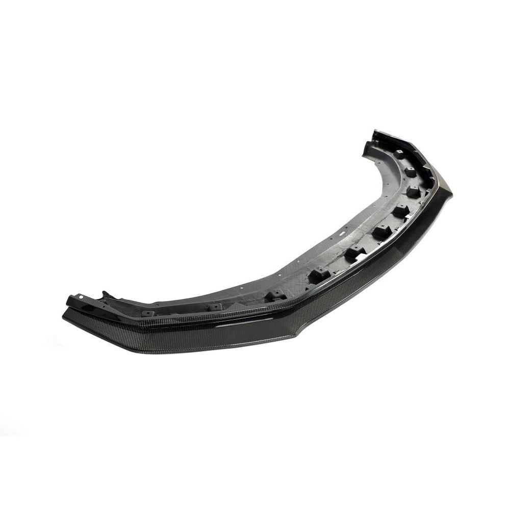 REAL CARBON FIBER FRONT LIP SPLITTER EXTENSION - FORD MUSTANG S650 GT / ECOBOOST (2024+)