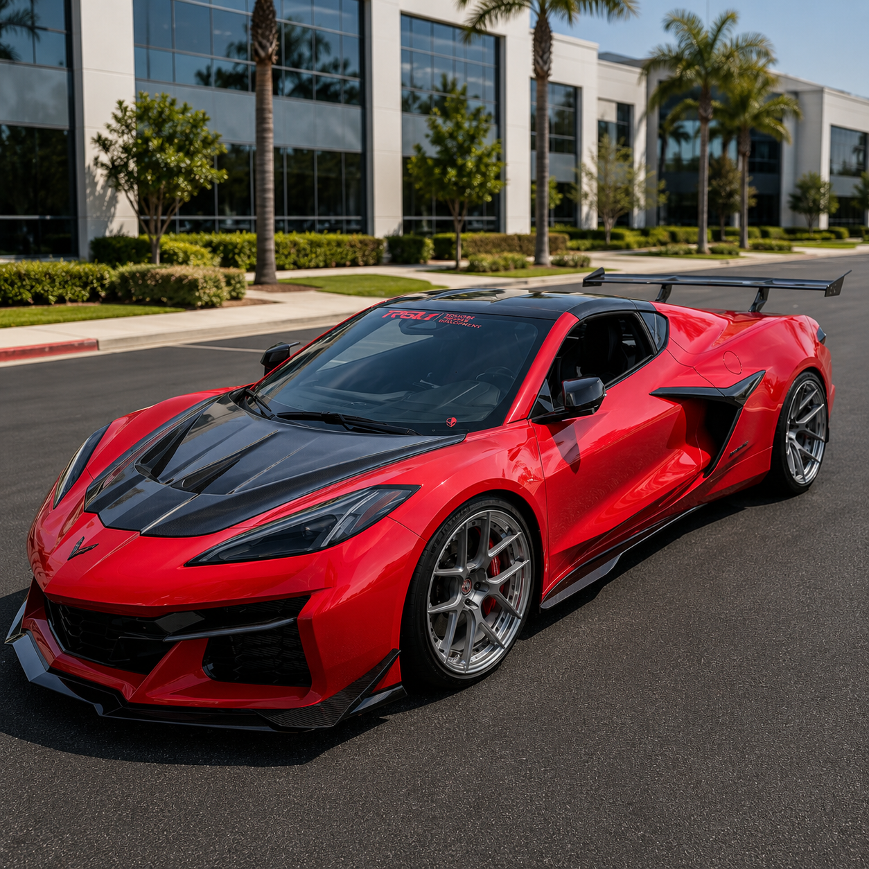 Chevrolet Corvette C8 Z06 OEM Style Carbon Fiber Side Skirts