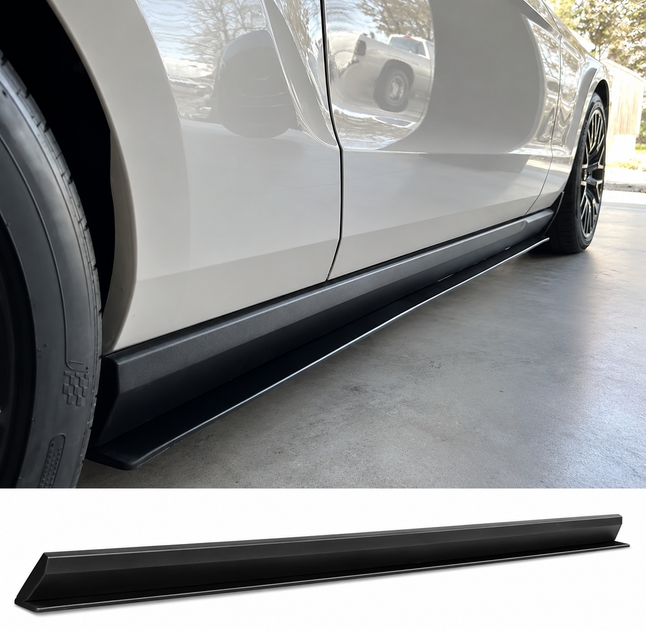 SIDE SKIRT EXTENSIONS - FORD MUSTANG (2010–2014)