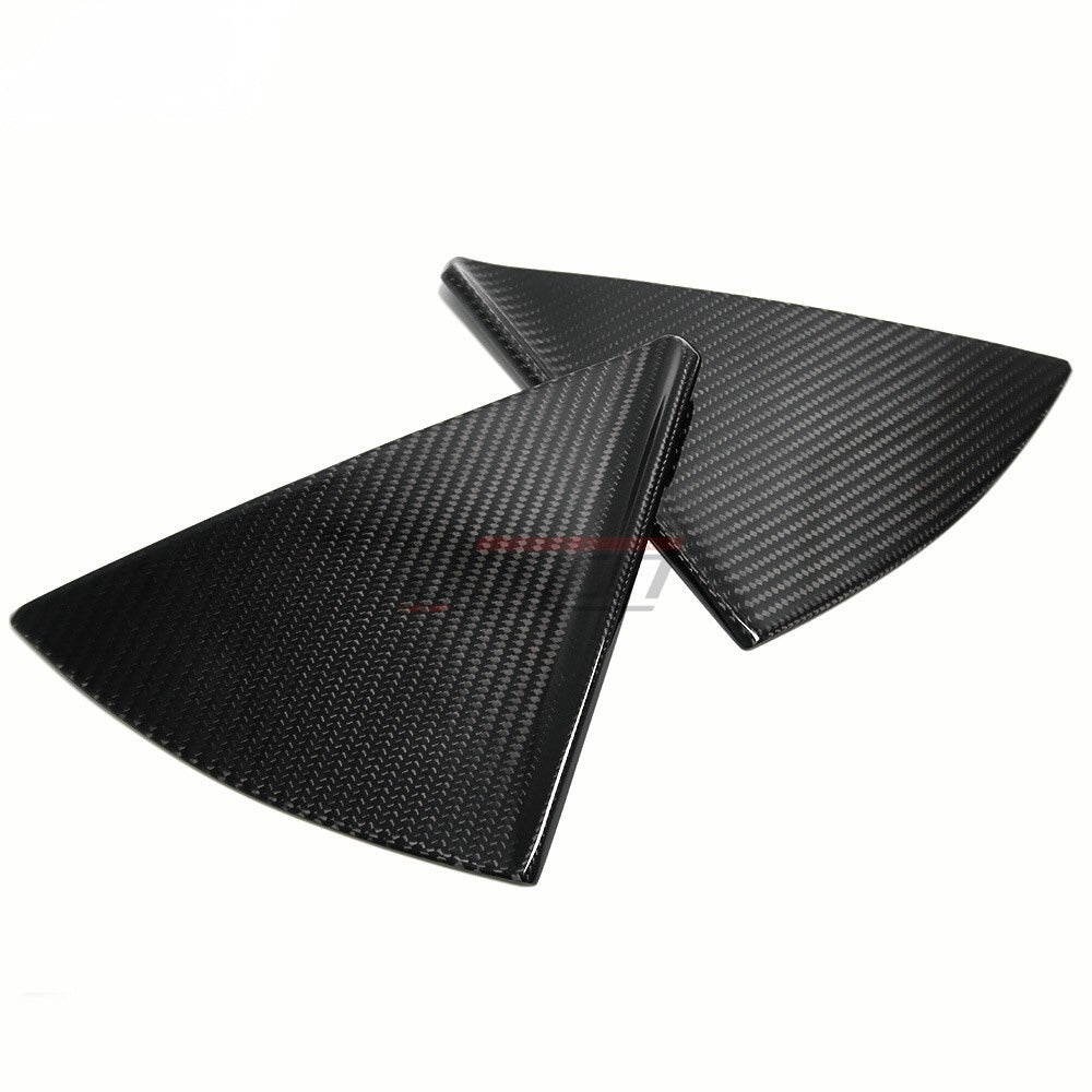 AAD CARBON FIBER B-PILLAR TRIM OVERLAYS - C8 CORVETTE COUPE