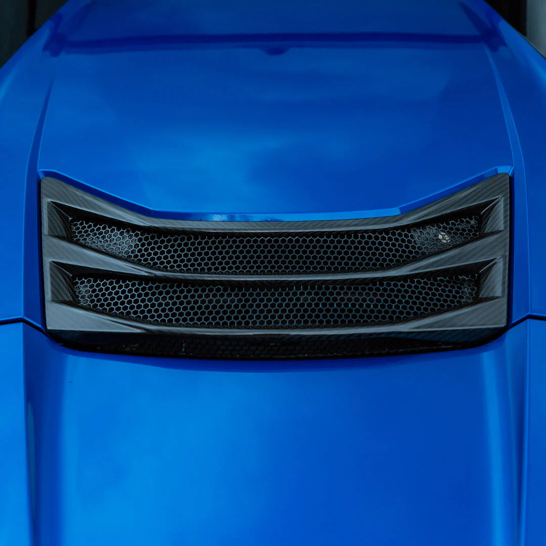 Chevrolet Corvette C8 Convertible Carbon Fiber Rear Hatch Vent Cover