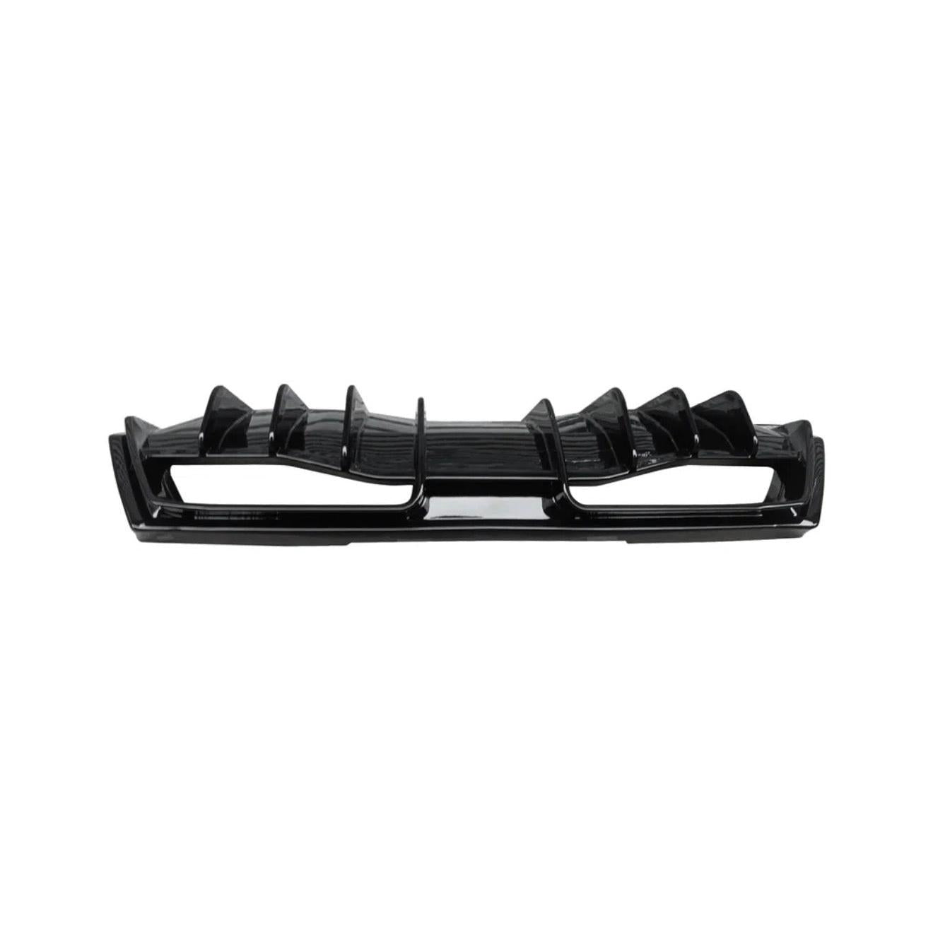 Chevrolet Corvette C8 Gloss Black Rear Bumper Add-On