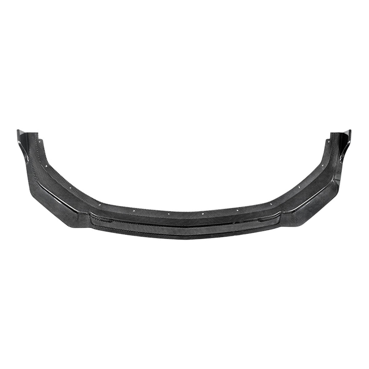VIS RACING REAL CARBON FIBER FRONT LIP SPLITTER EXTENSION - FORD MUSTANG GT / ECOBOOST (2024+)