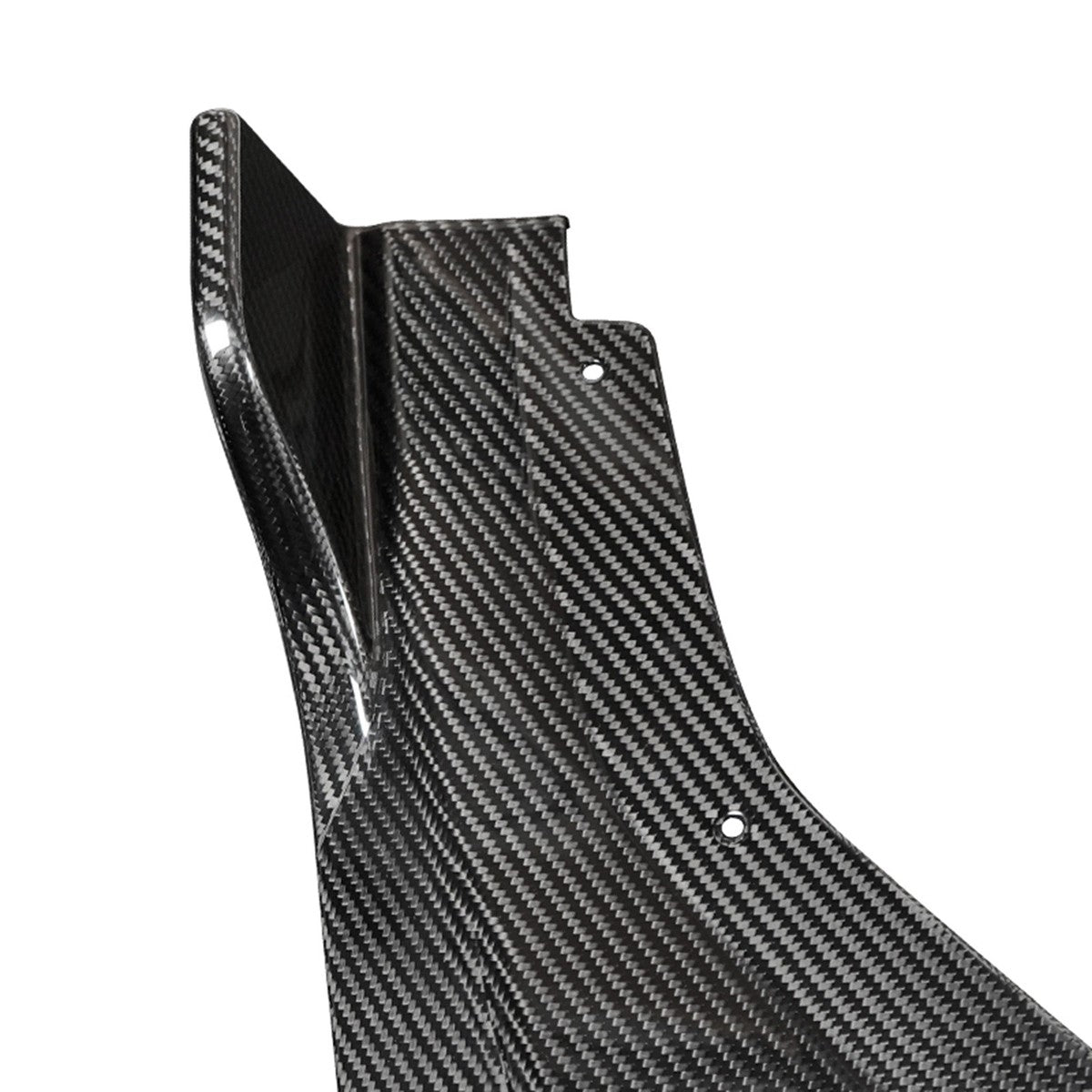 VIS RACING REAL CARBON FIBER FRONT LIP SPLITTER EXTENSION - FORD MUSTANG GT / ECOBOOST (2024+)
