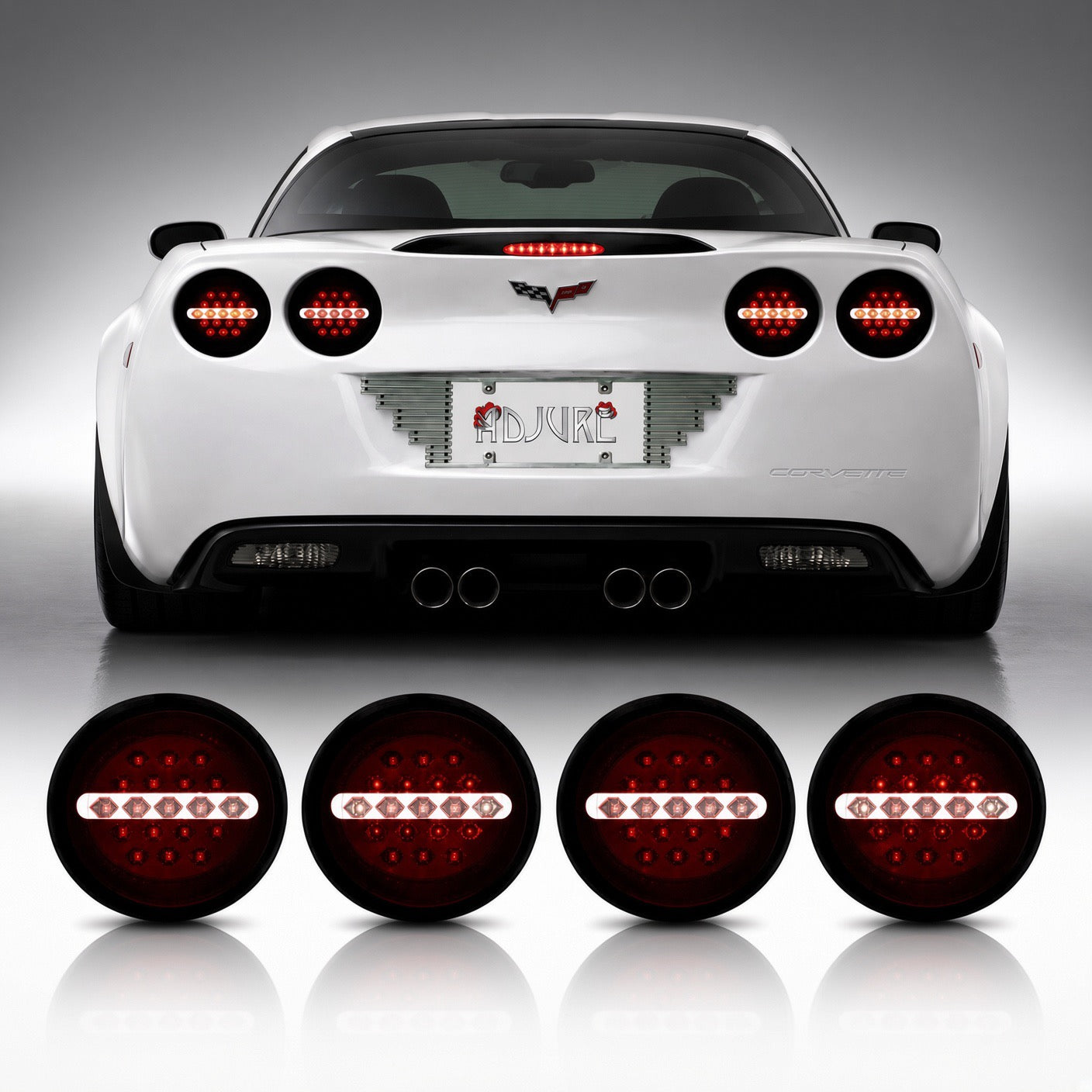 MORIMOTO GEN 2 XB LED TAIL LIGHTS - CORVETTE C6 (2005–2013)
