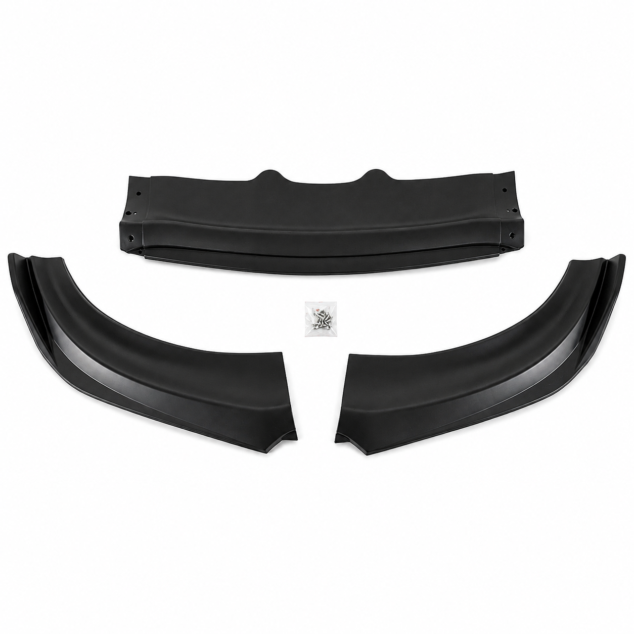 V1 MATTE BLACK FRONT BUMPER LIP SPLITTER – DODGE CHARGER (2015–2023)