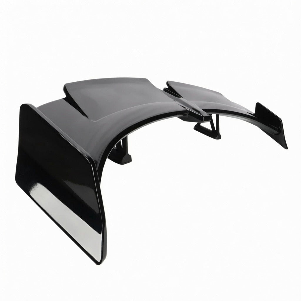 GT STYLE GLOSS BLACK REAR SPOILER WING - CHEVROLET CAMARO LT / LS / RS / SS / ZL1 (2016–2024)