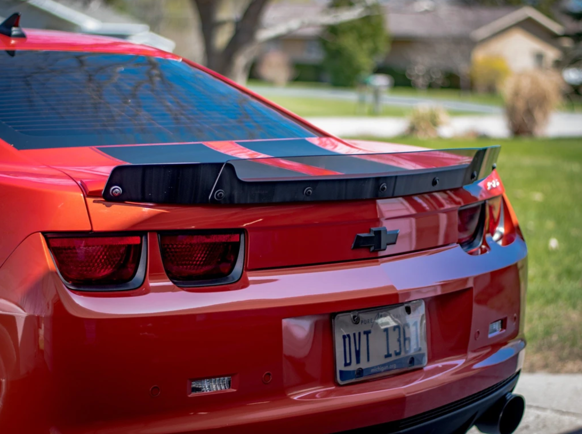 Fiberglass Rear Wing Spoiler - Chevrolet Camaro (2010–2015)