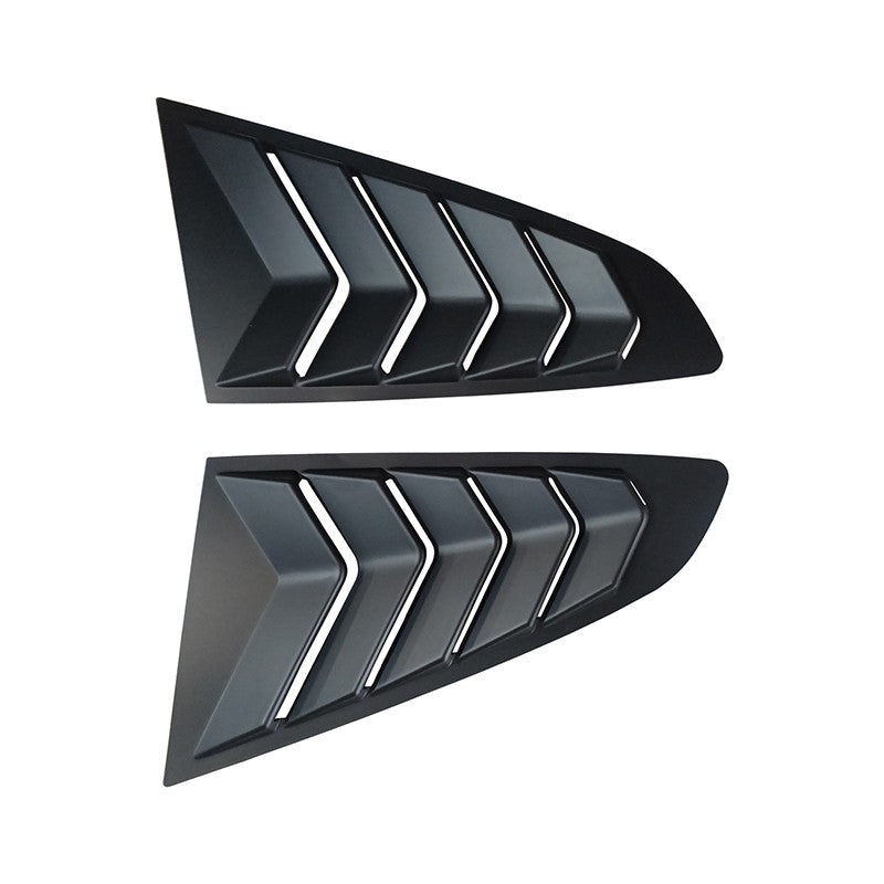 REAR WINDOW LOUVER & QUARTER SIDE SCOOP LOUVERS - FORD MUSTANG (2015–2021)