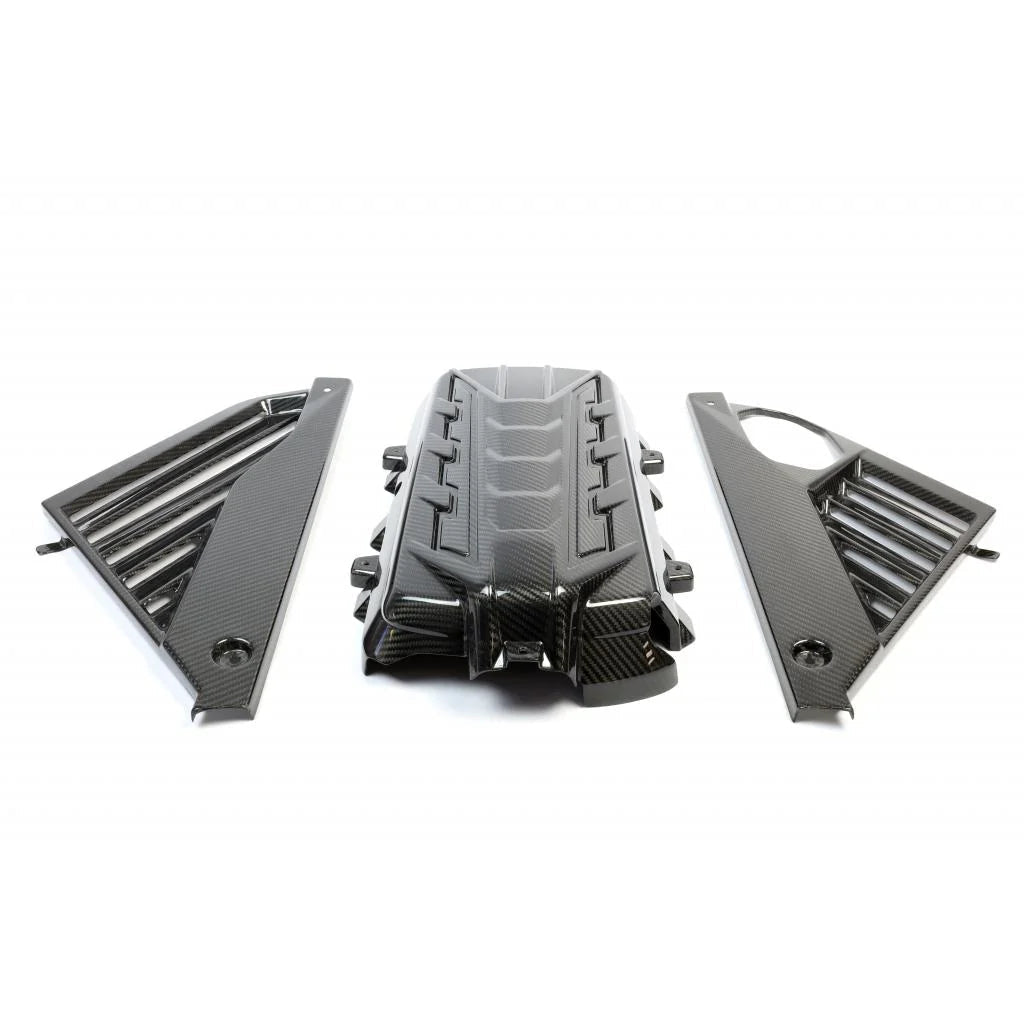 Chevrolet Corvette C8 Carbon Fiber Engine Bay & Side Panels