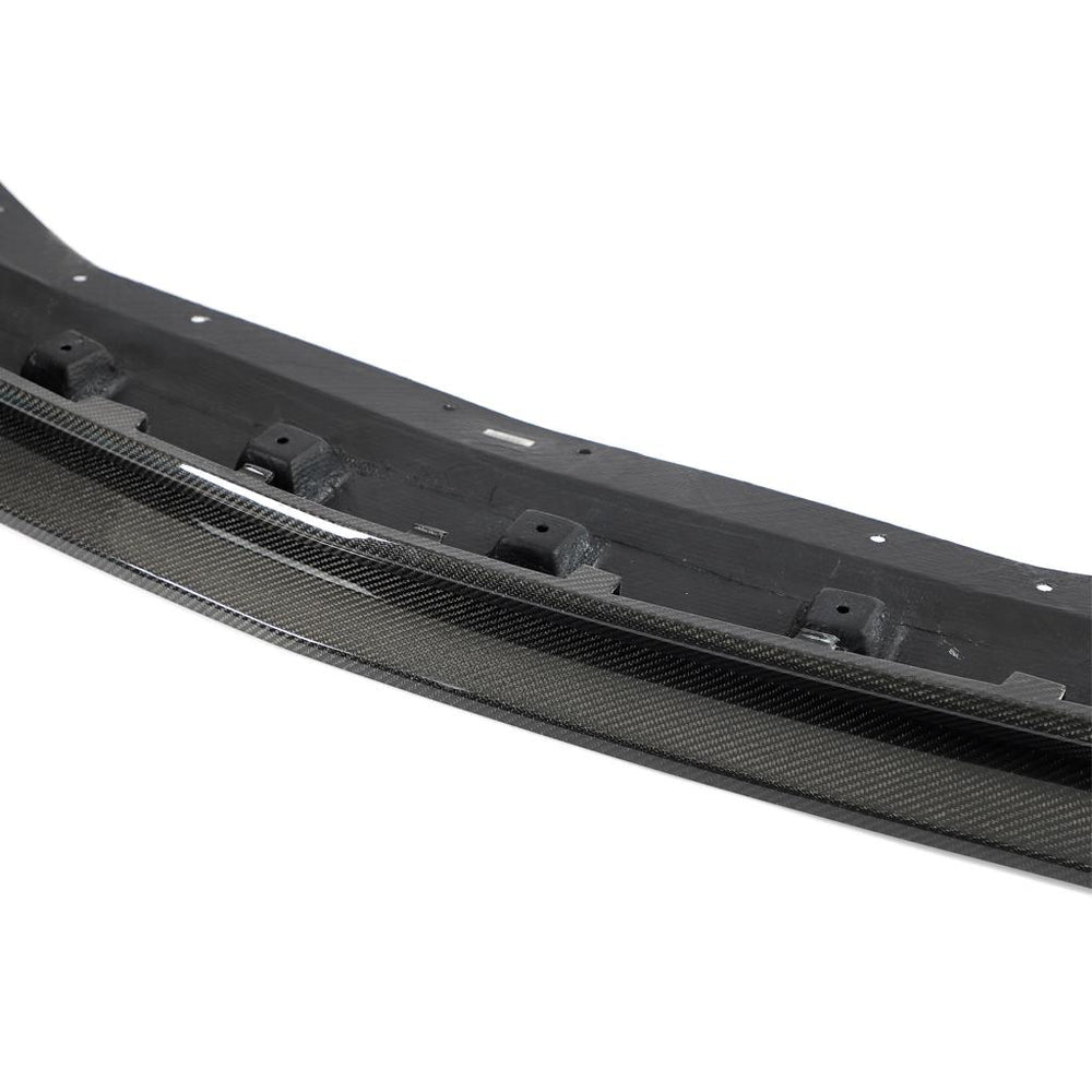 REAL CARBON FIBER FRONT LIP SPLITTER EXTENSION - FORD MUSTANG S650 GT / ECOBOOST (2024+)