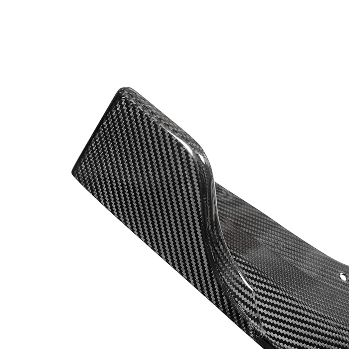 VIS RACING REAL CARBON FIBER FRONT LIP SPLITTER EXTENSION - FORD MUSTANG GT / ECOBOOST (2024+)