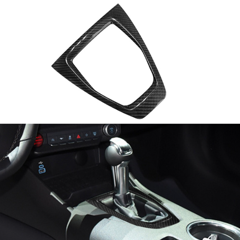FULL CARBON FIBER CONSOLE, DASH, VENT & DOOR PANEL COVER KIT - FORD MUSTANG (2024+)