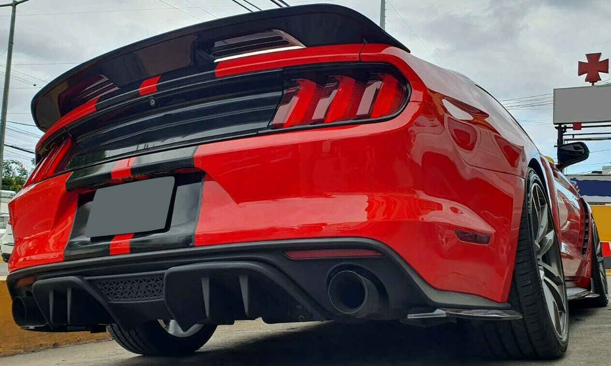 MP CONCEPTS V2 REAR DIFFUSER - FORD MUSTANG (2015–2017)