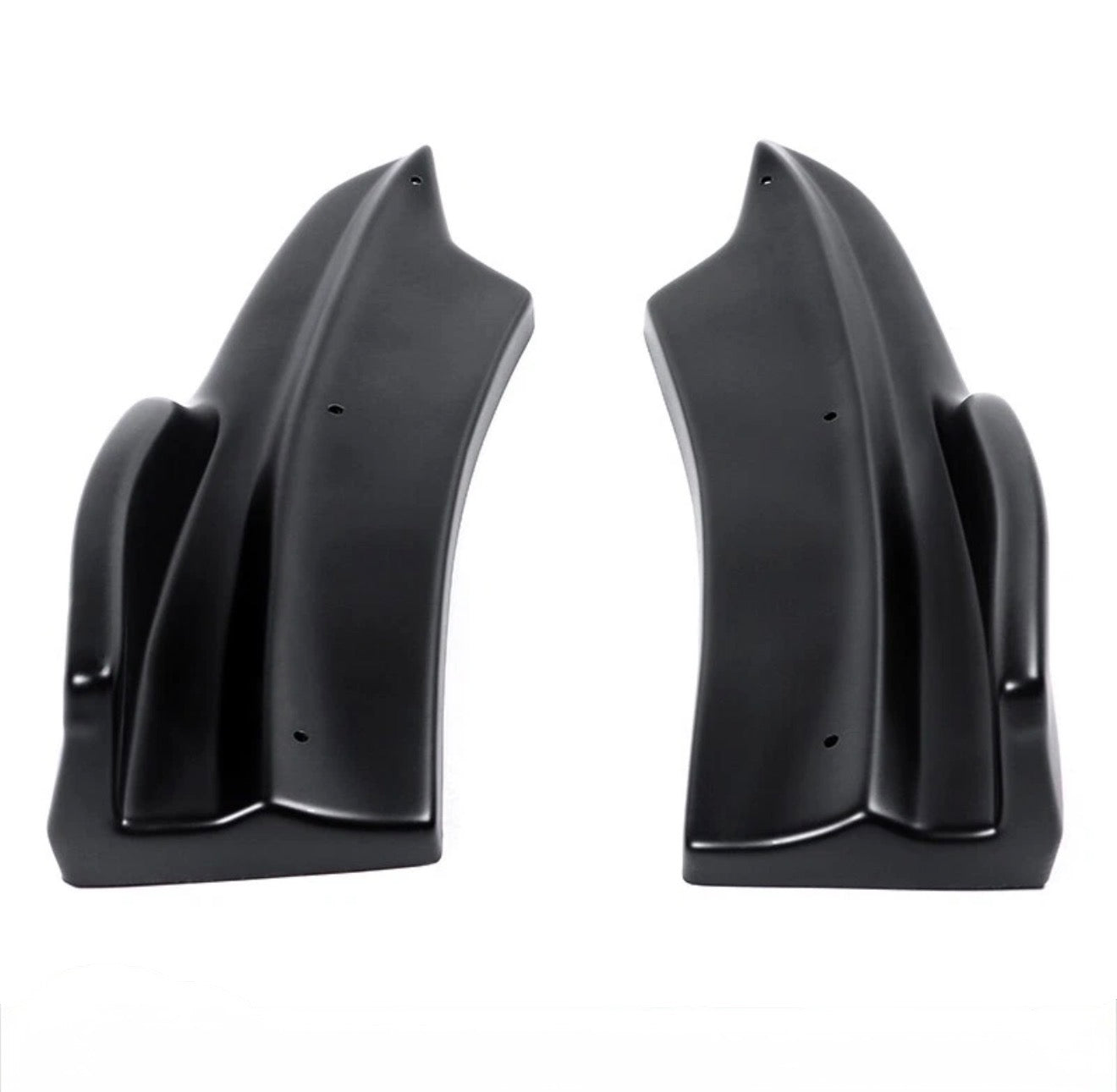 MAXTON DESIGN REAR BUMPER SIDE WINGLETS MATTE BLACK - DODGE CHARGER WIDEBODY (2020–2023)