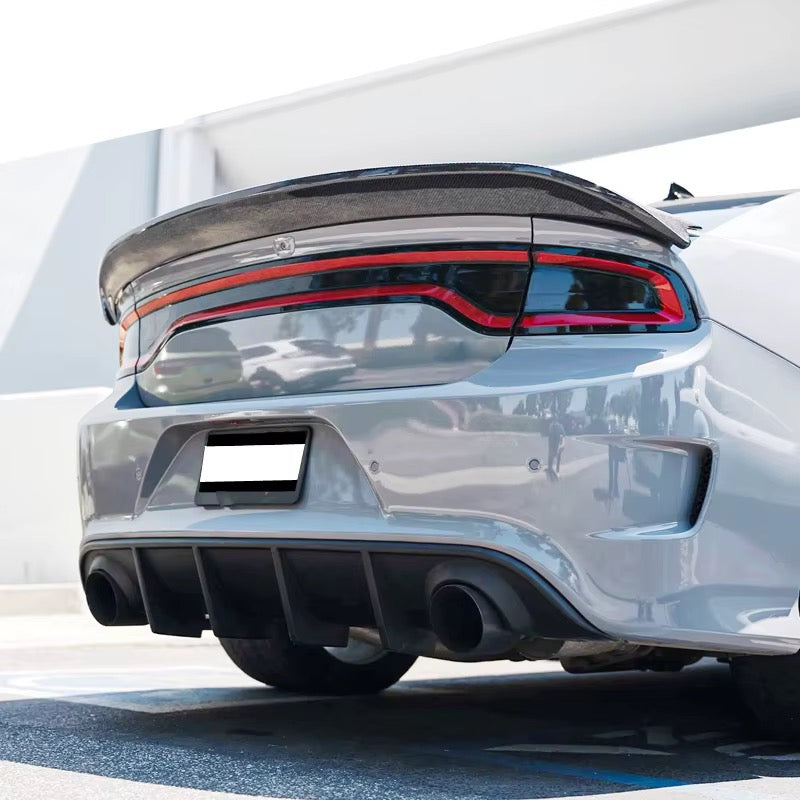 Redeye Style Genuine Carbon Fiber Rear Spoiler – Dodge Charger (2011–2023)