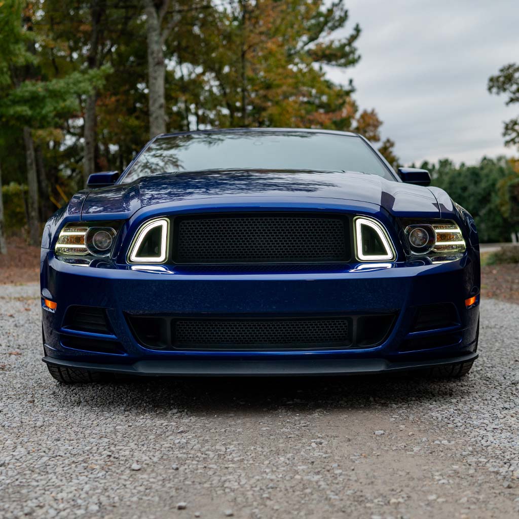 LED FRONT BUMPER GRILLE - FORD MUSTANG NON-SHELBY (2013–2014)