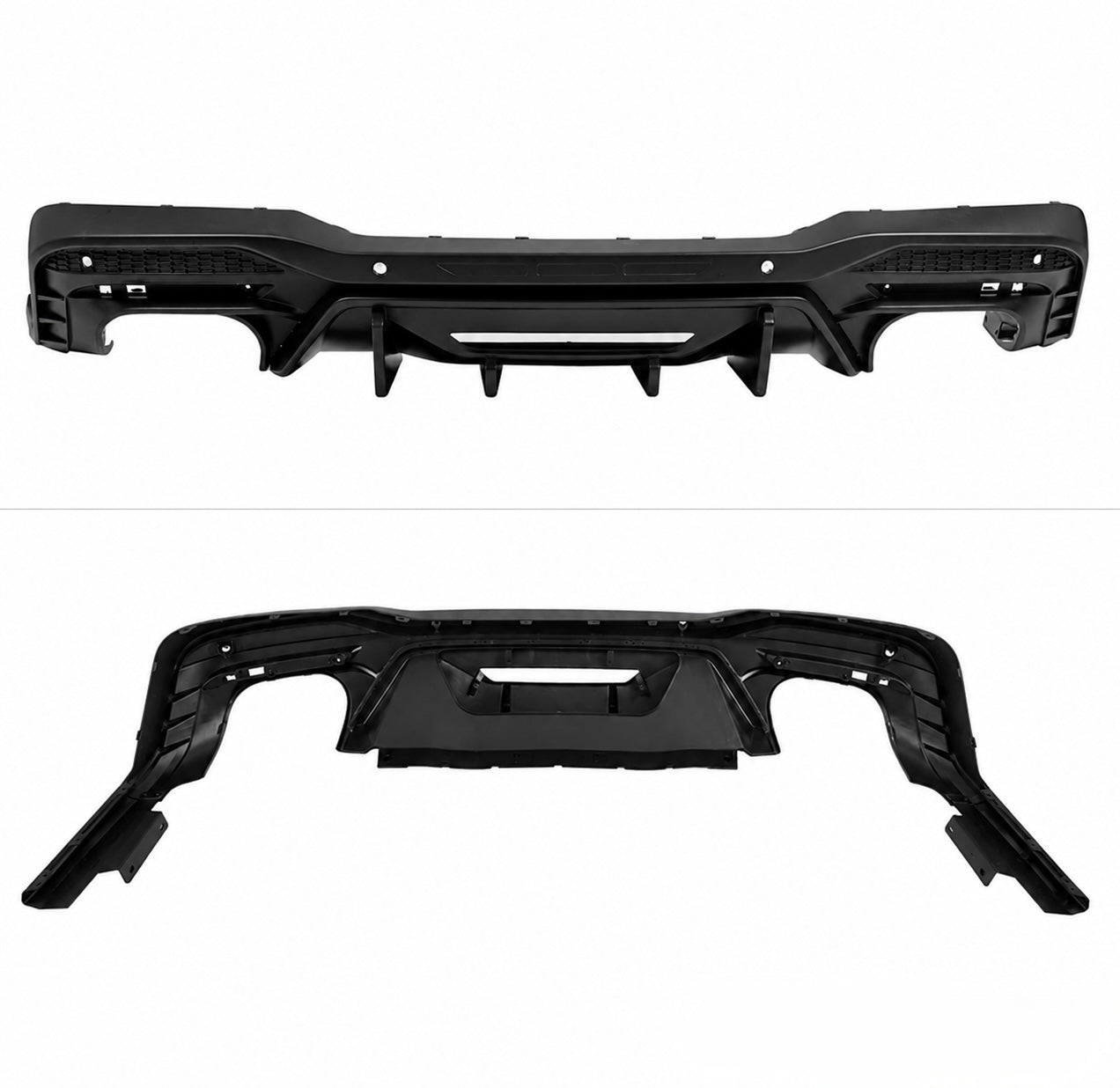 COMPETITION STYLE REAR BUMPER DIFFUSER - FORD MUSTANG (2024+)