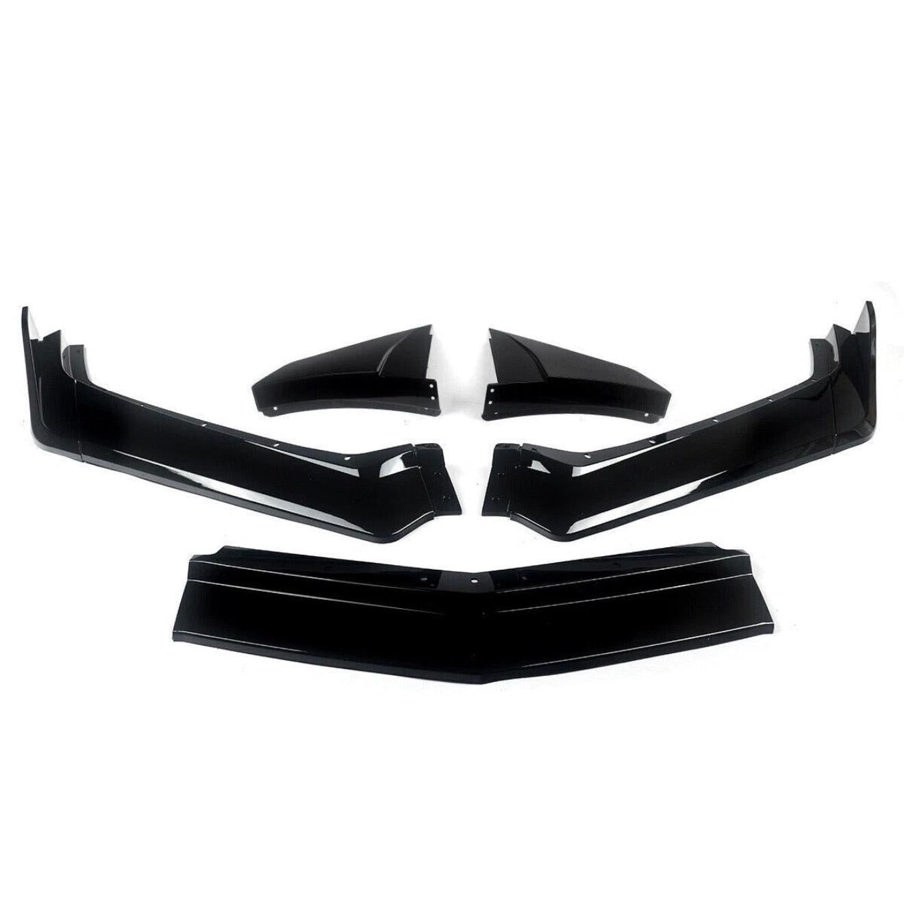 2020–2026 Chevrolet Corvette C8 APR Style Gloss Black Front Lip
