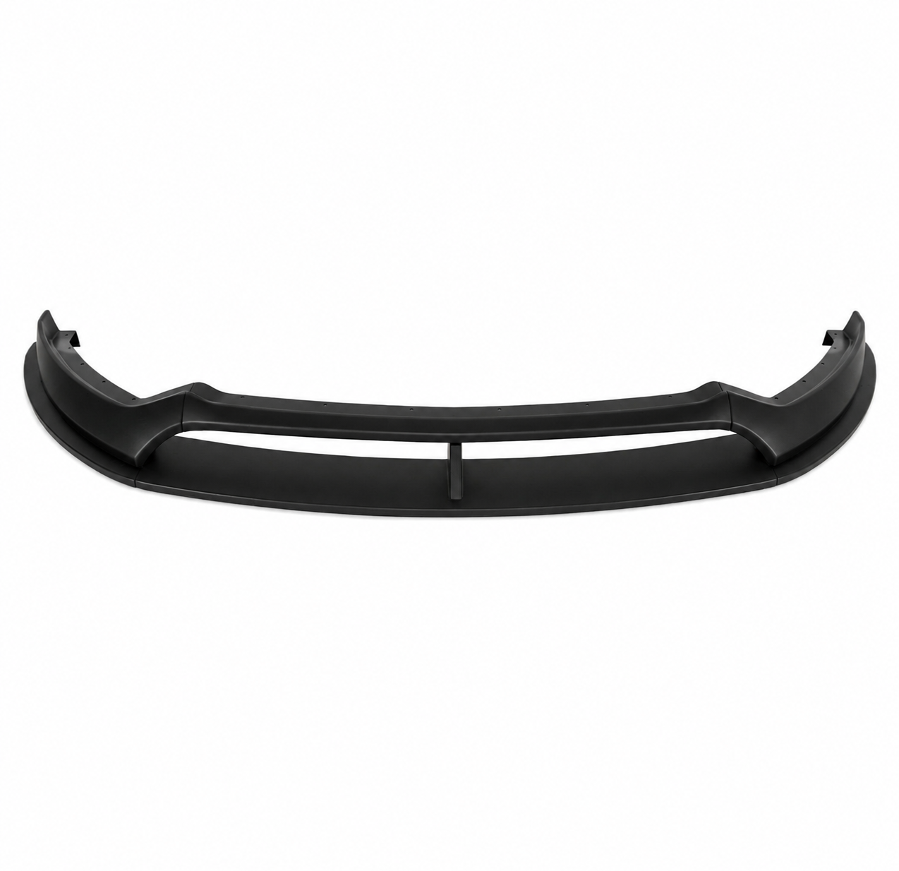 V5 MATTE BLACK FRONT BUMPER LIP - FORD MUSTANG (2015–2017)