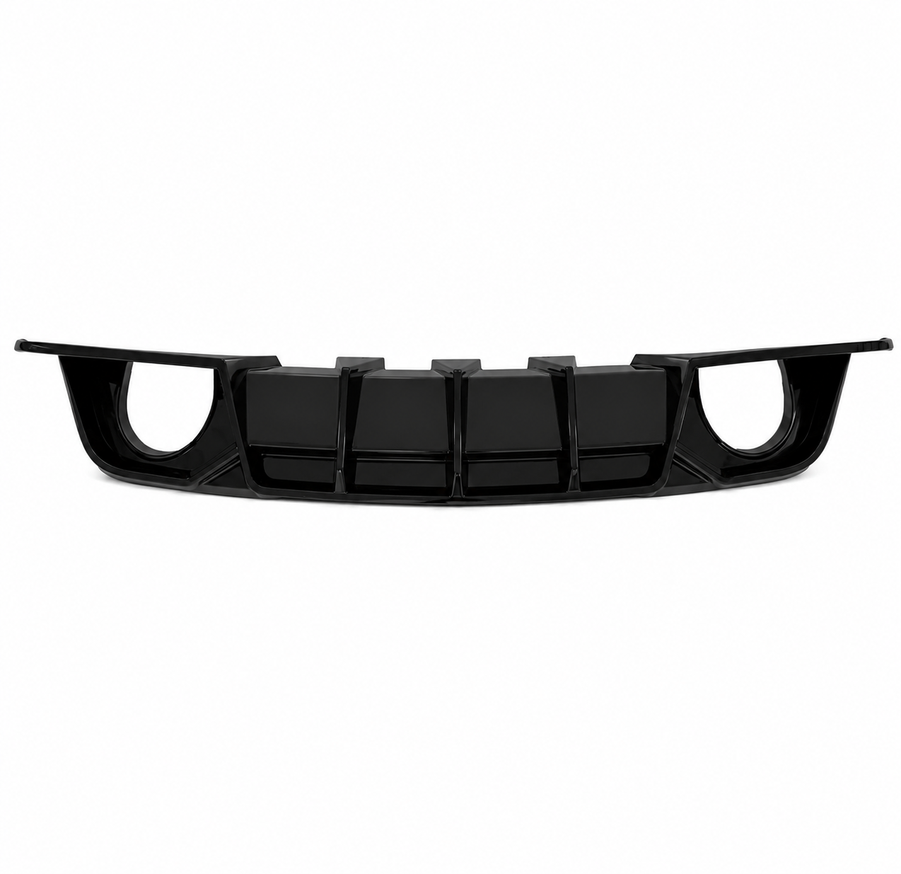 AAD STYLE MATTE BLACK REAR BUMPER DIFFUSER - DODGE CHARGER (2015–2023)