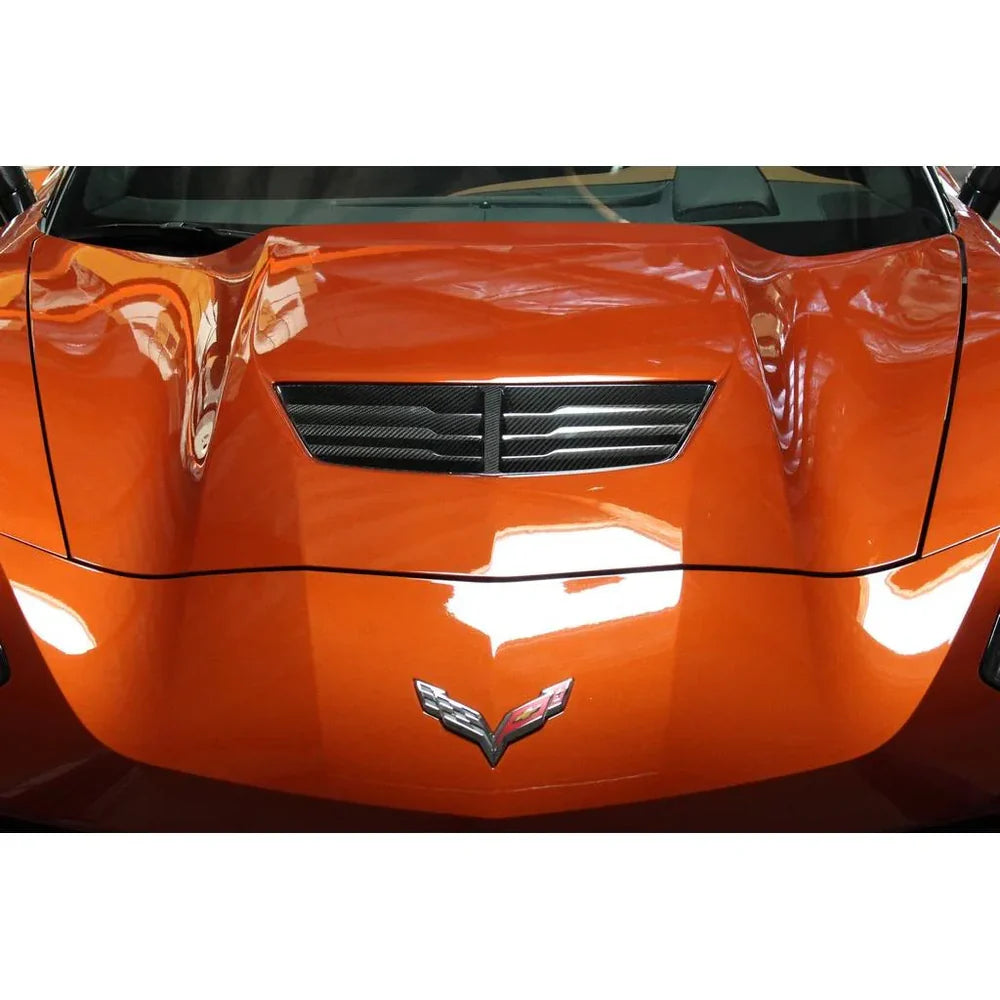 AAD CARBON FIBER HOOD VENT (OEM REPLACEMENT) - CHEVROLET CORVETTE C7 / C7 Z06