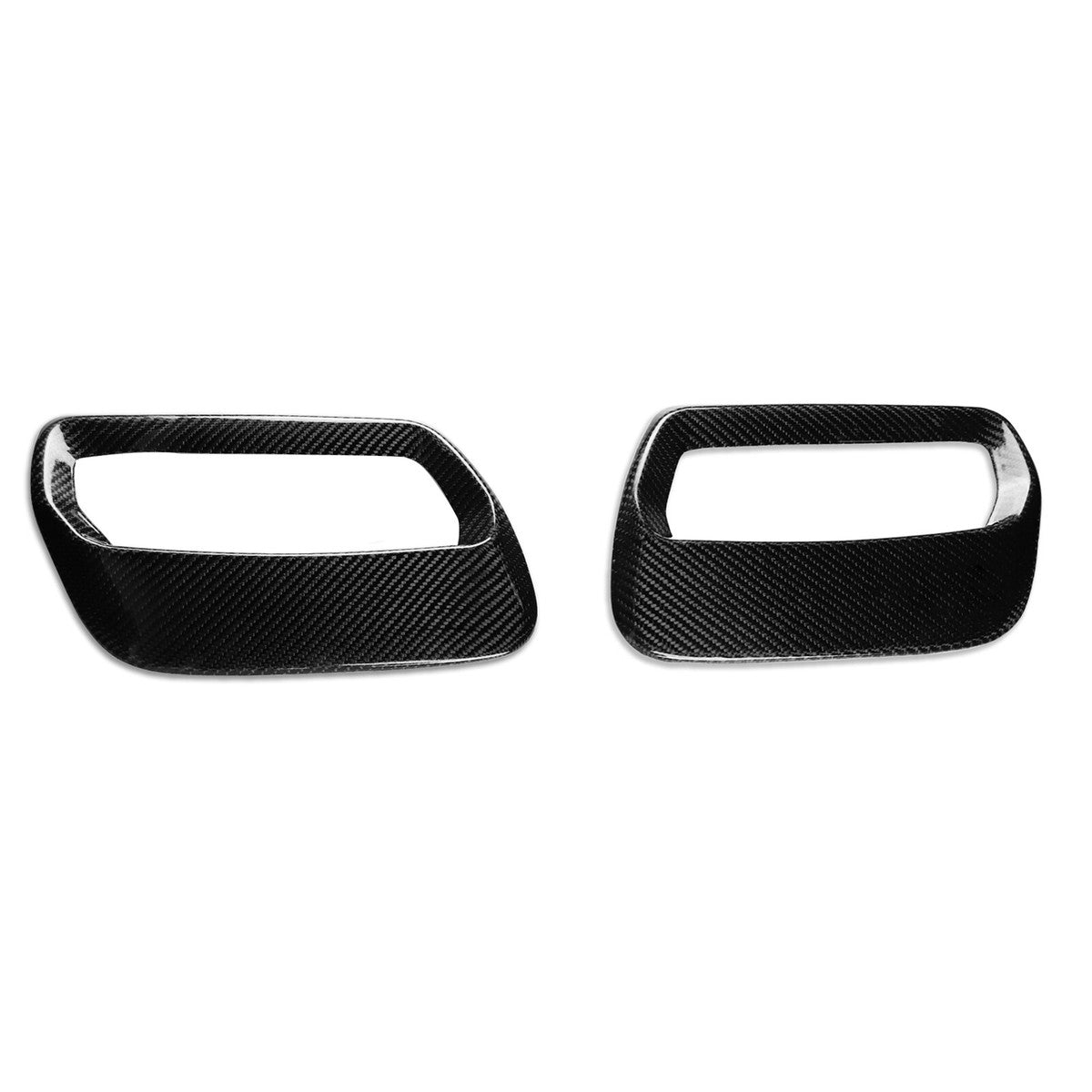 TRUFIBER CARBON FIBER HOOD VENT COVERS - FORD MUSTANG (2018–2023)