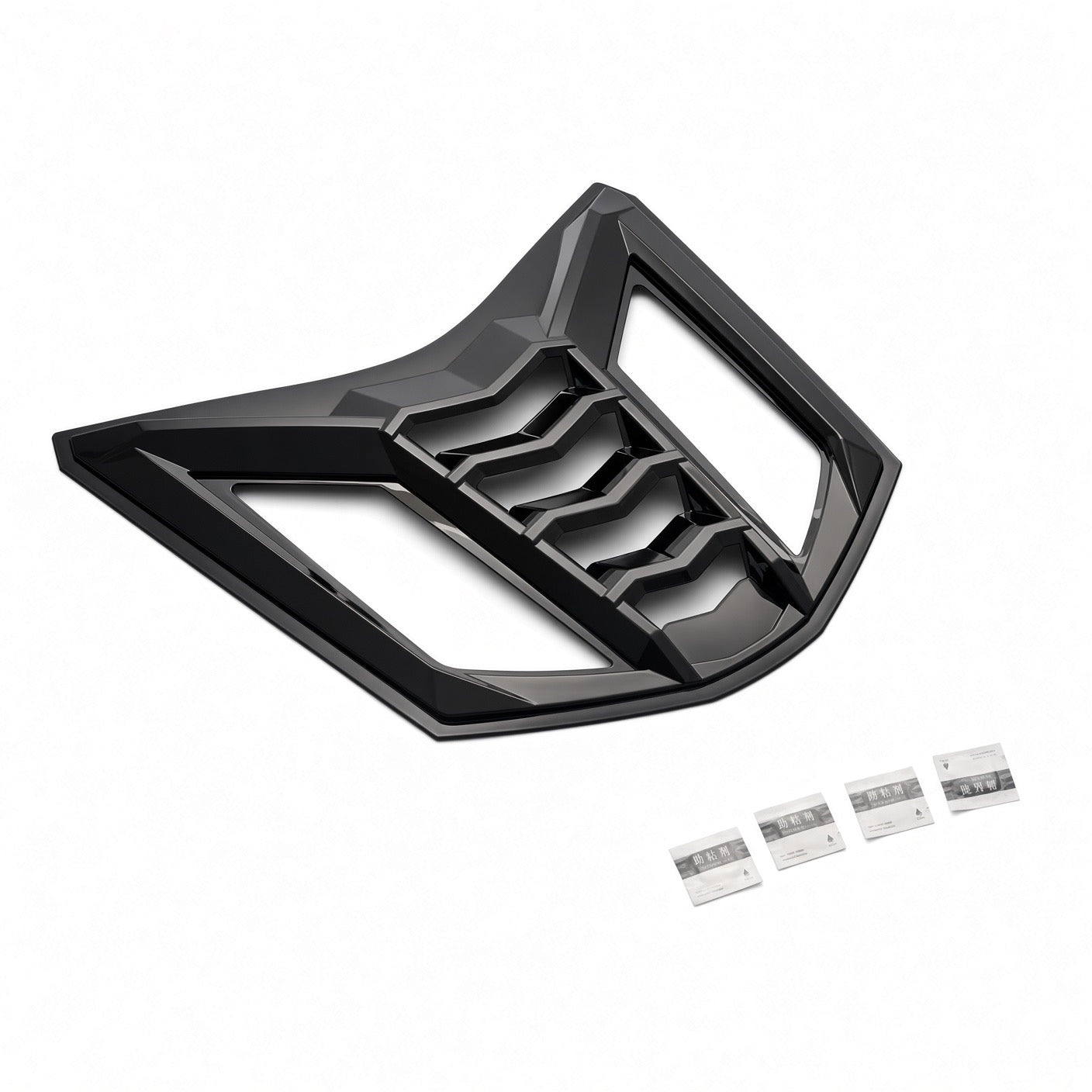 2020–2026 Chevrolet Corvette C8 Z51 Gloss Black Rear Window Louver
