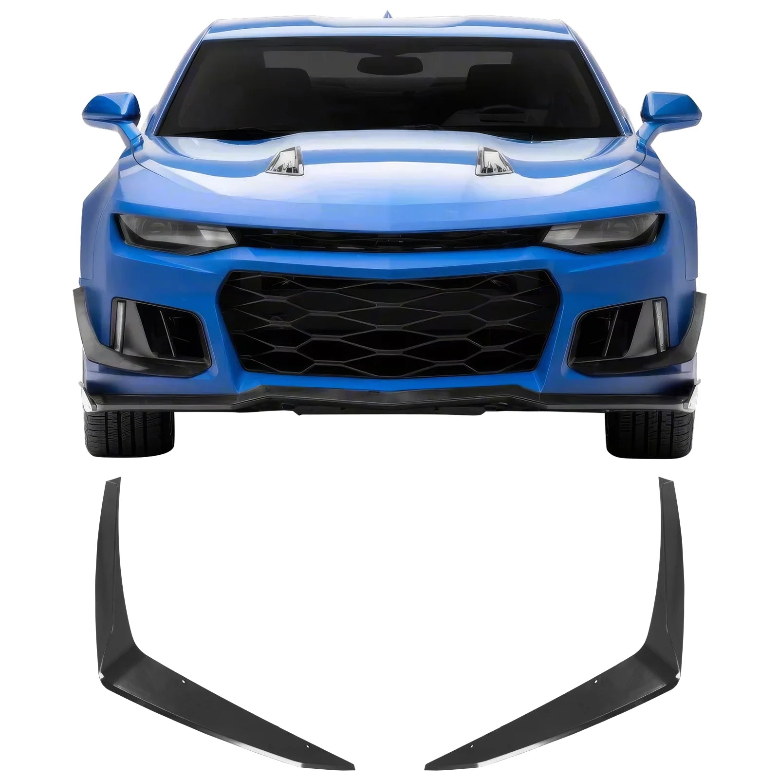AAD STYLE FRONT BUMPER SIDE CANARDS - CHEVROLET CAMARO (2014–2024)