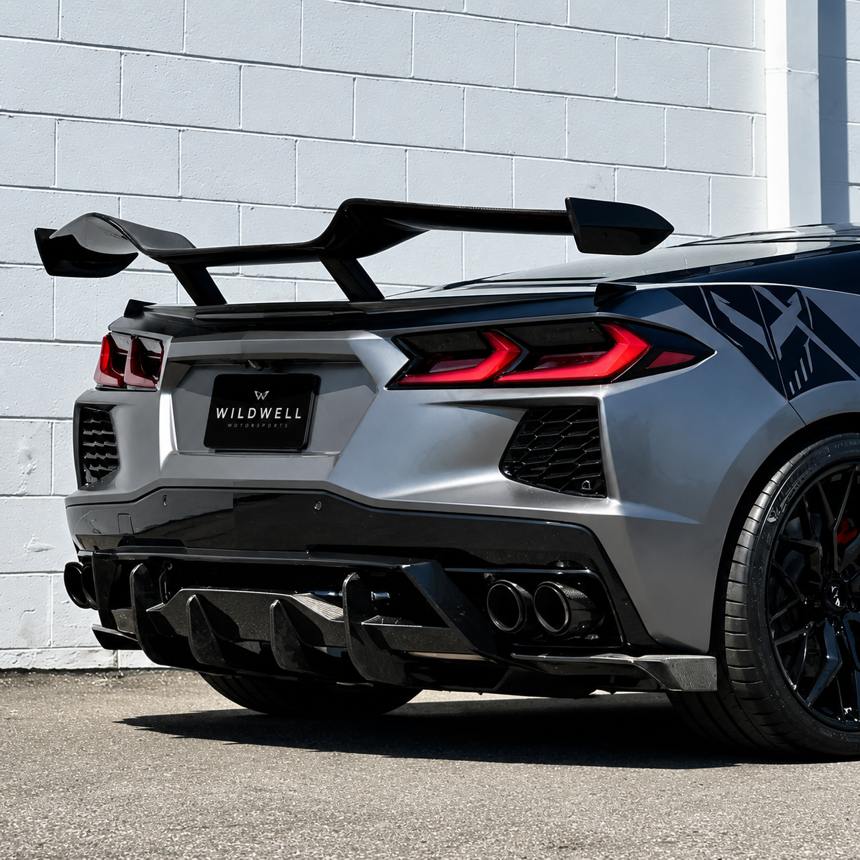 Chevrolet Corvette C8 Front Lip & Rear Diffuser Bundle