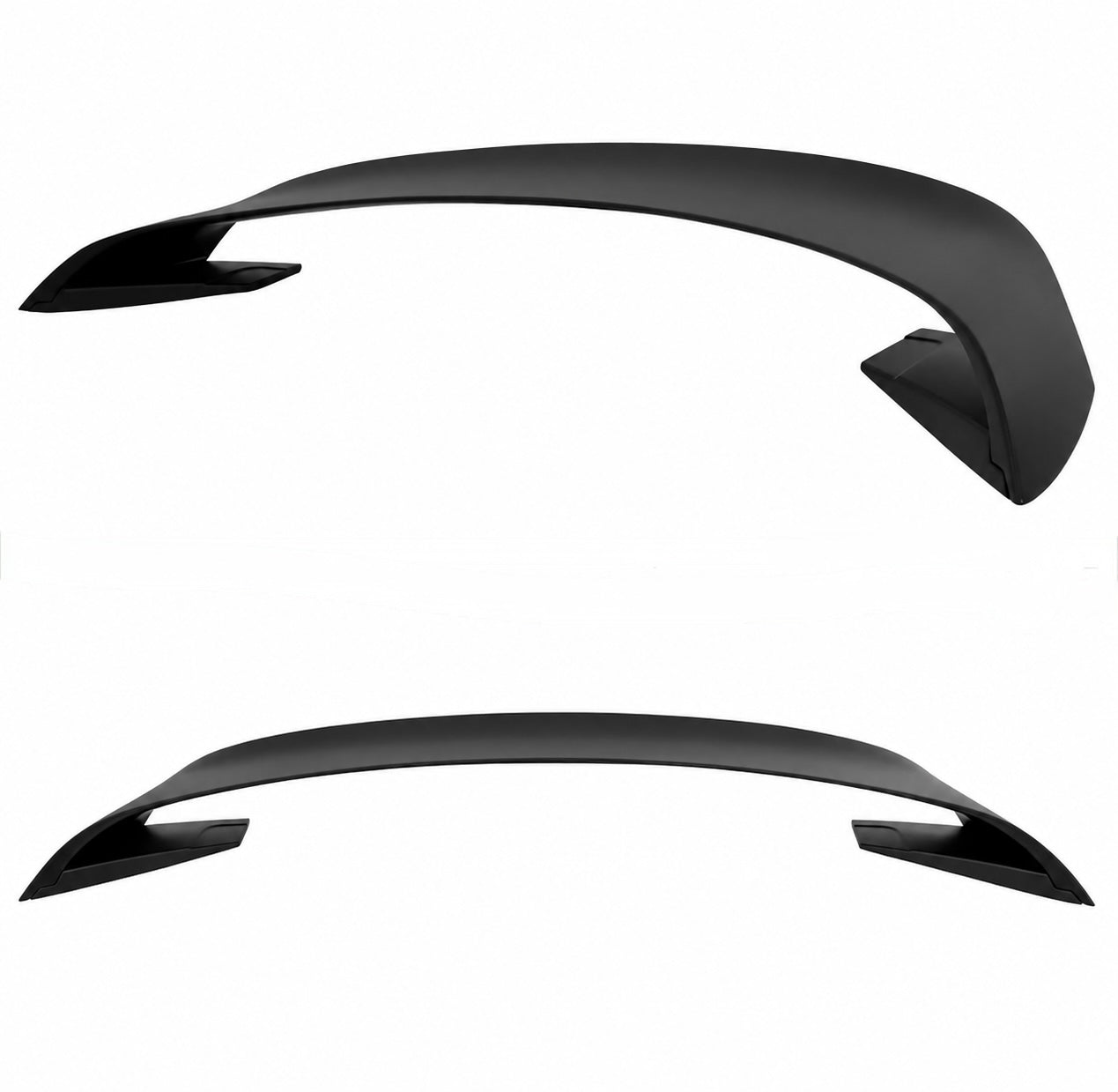 GT350R STYLE MATTE BLACK REAR TRUNK SPOILER WING - FORD MUSTANG (2015–2023)
