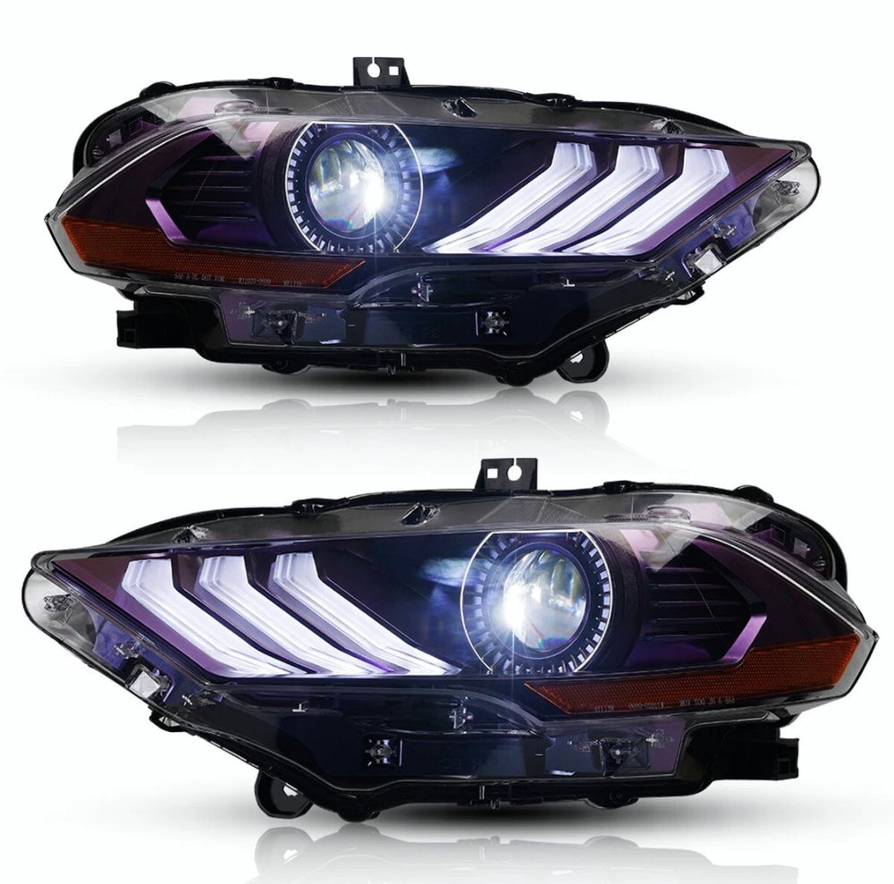 2018–2022 Ford Mustang LED DRL Projector Headlights