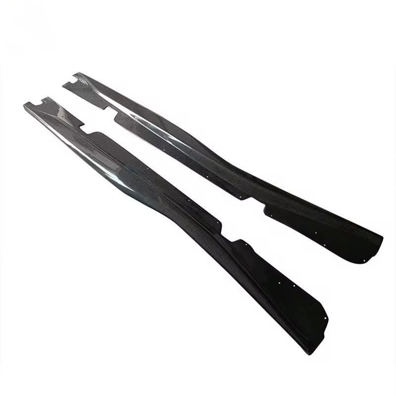Z06 CONVERSION CARBON FIBER SIDE SKIRTS ROCKER PANELS - CHEVROLET CORVETTE C7 (2014–2019)