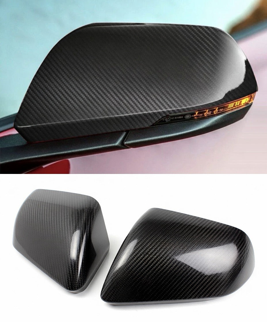 AAD EXTERIOR CARBON FIBER SIDE MIRROR COVERS - FORD MUSTANG (2015–2023)