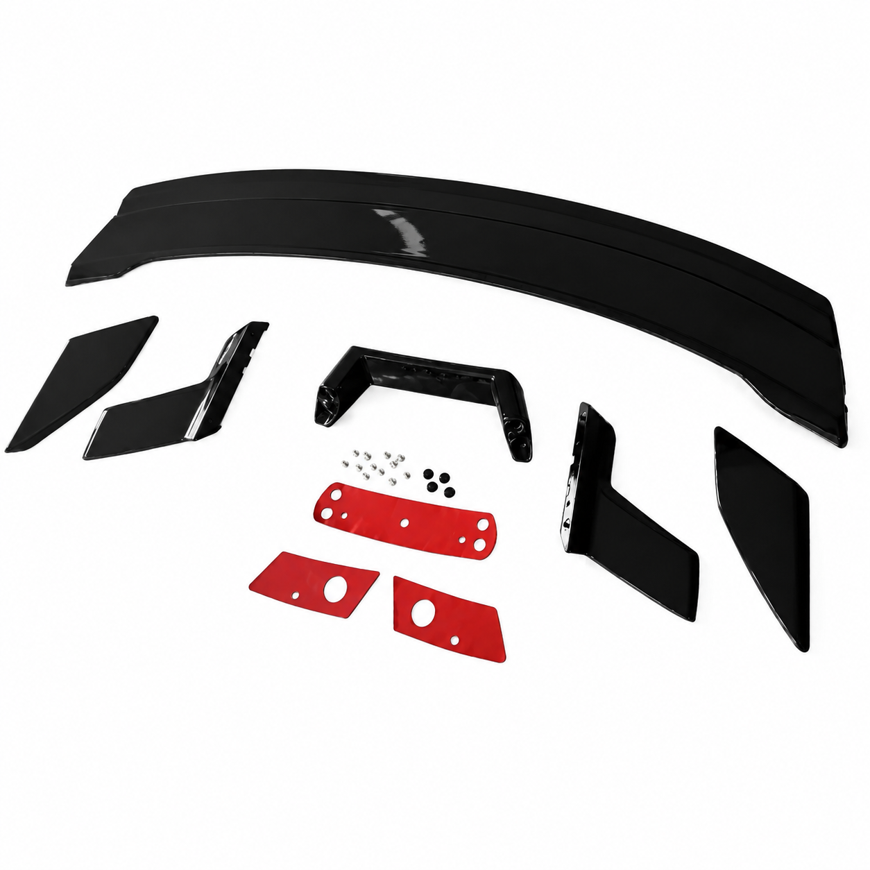 GLOSS BLACK DARK HORSE STYLE TRUNK SPOILER - FORD MUSTANG S650 (2024–2026)