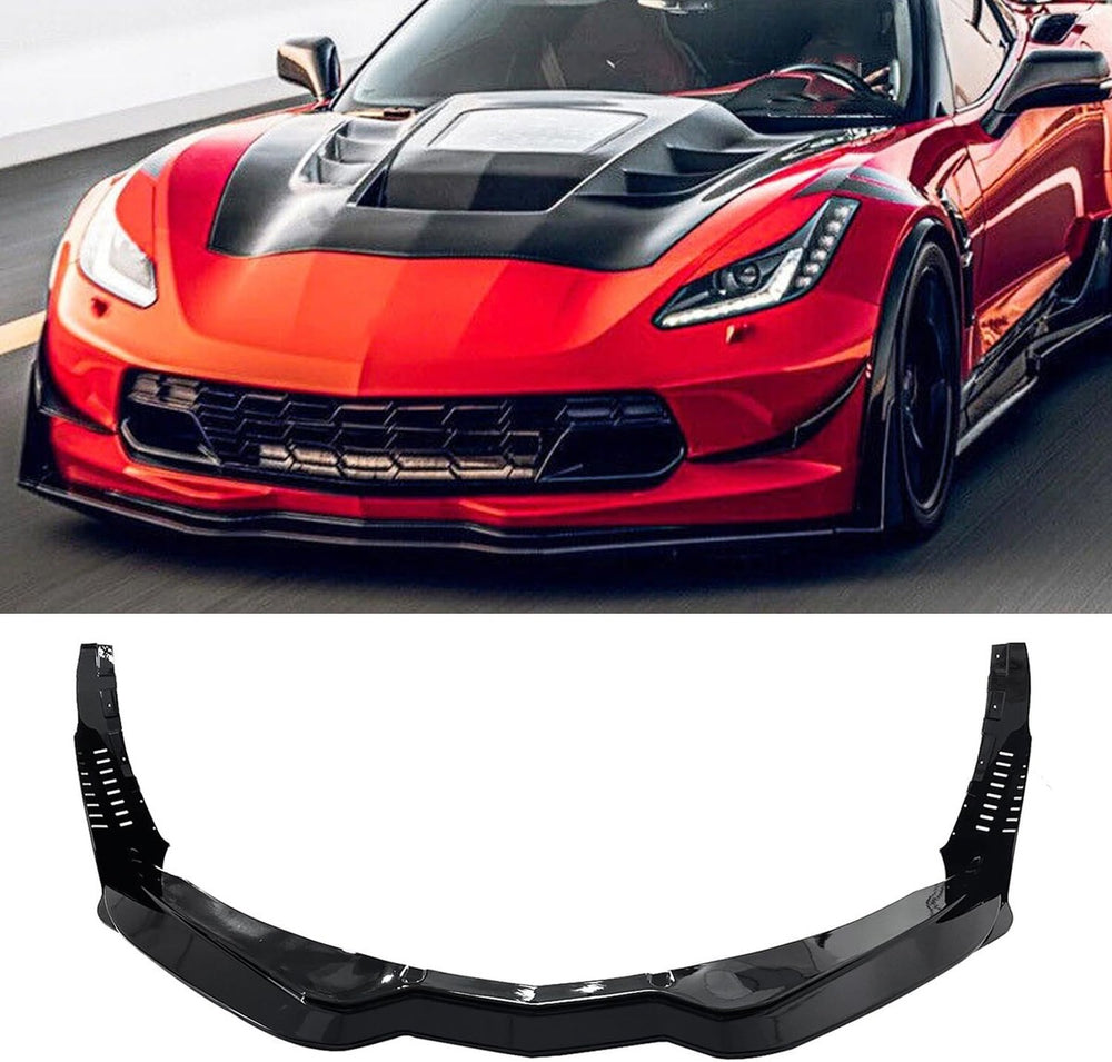 AAD ABS Front Splitter Lip with Side Winglets - Chevrolet Corvette C7 (2014–2019)