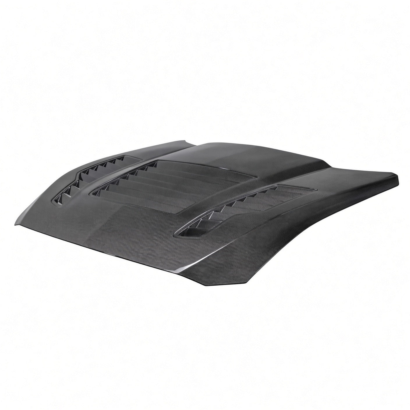 GT4 STYLE CARBON FIBER HOOD - FORD MUSTANG S650 (2024–2026)